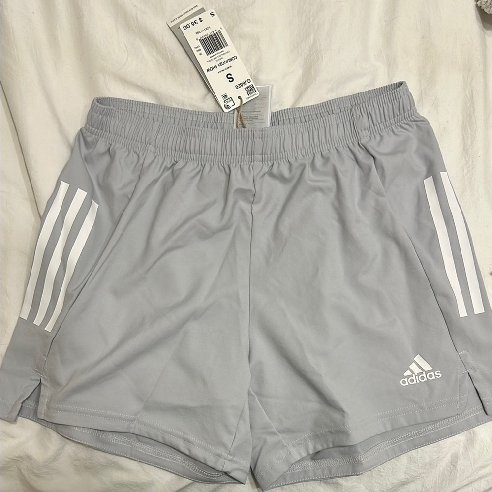 Adidas Gray Athletic Shorts